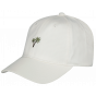 White Cotton Posse Baseball Cap - Barts
