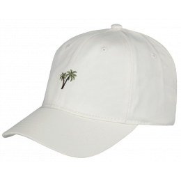 White Cotton Posse Baseball Cap - Barts