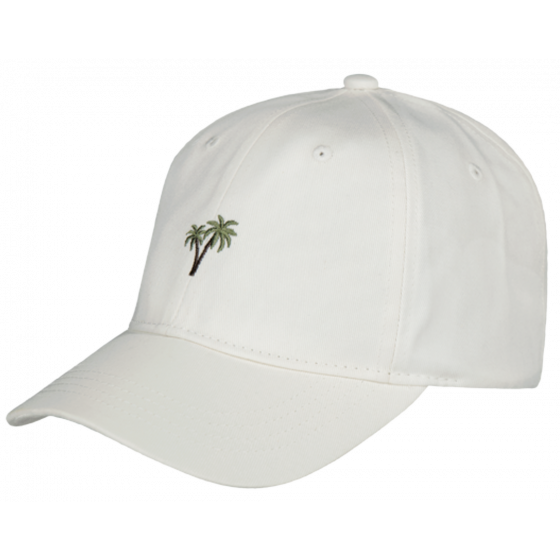 White Cotton Posse Baseball Cap - Barts