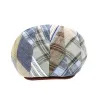 Pino Burgundy Patchwork Flat Cap - MTM Reference: 12436 | Traclet Hat Shop