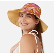 Women's Cotton Flower Wide Brim Hat Hamuty - Barts  Reference: 19765| Traclet Hat Shop