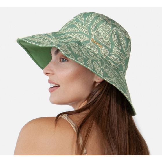 Women's Hamuty Cotton Wide-brimmed Hat Sage - Barts