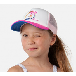 Kids Baseball Cap Surfie Pink - Barts