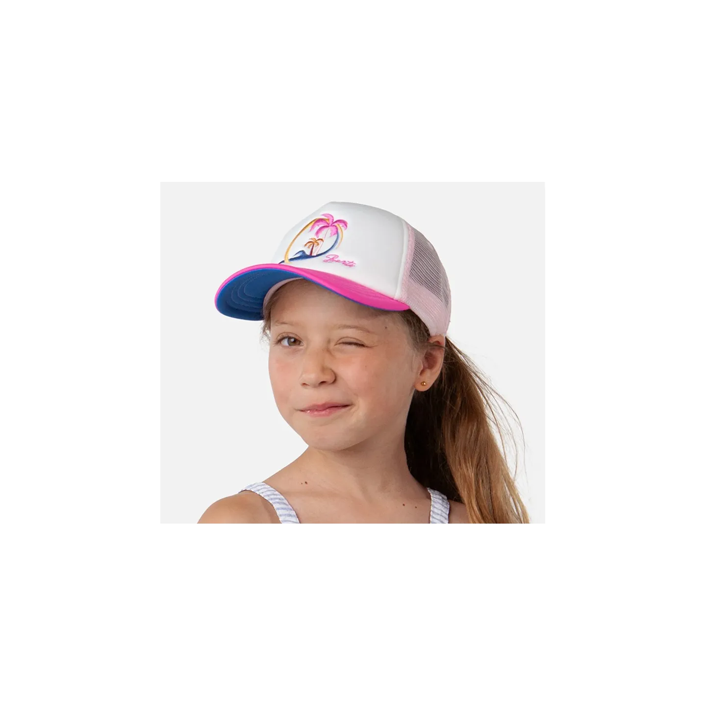 Casquette Enfant Baseball Surfie Rose - Barts