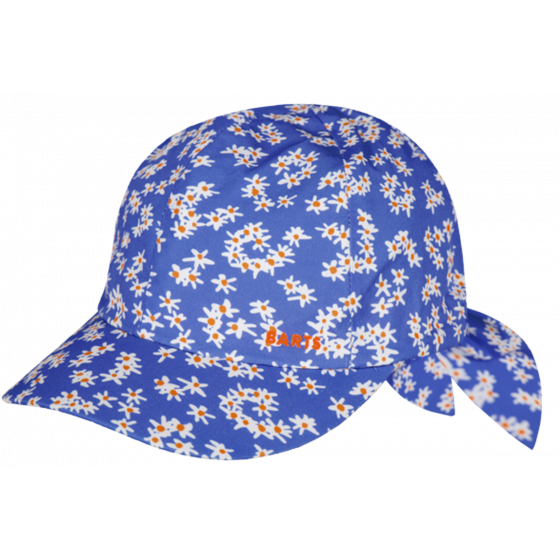 Kids Wuppy Blue Cotton Cap - Barts