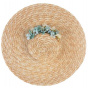 Provençal Hat Azul Natural Straw - Traclet