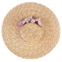 Provencal Hat Malva Natural Straw - Traclet