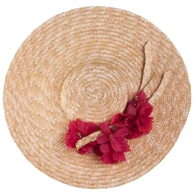 Chapeau Provençal Mila Paille Naturelle - Traclet