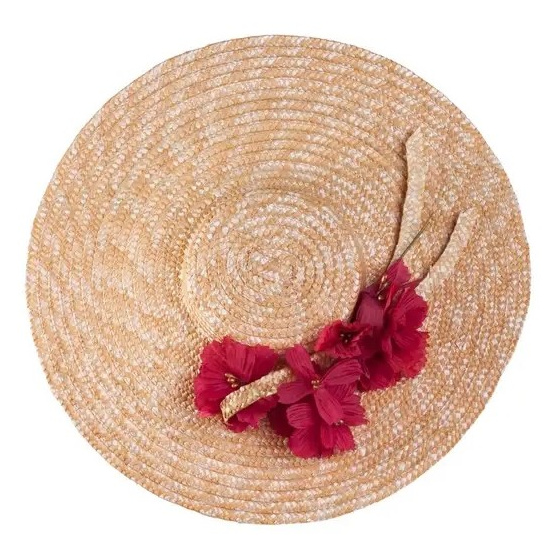 Provencal Hat Mila Natural Straw - Traclet