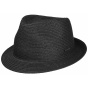 Trilby Havana Toyo Hat Black UPF 40+ - Stetson