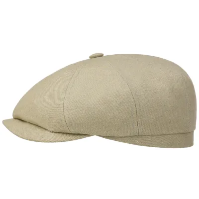 Stetson Hatteras Carlow Cotton Cap in Beige  Reference: 19800| Traclet Hat Shop