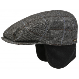 Kent EF Grey Ear Flap Cap - Stetson