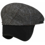 Kent EF Grey Ear Flap Cap - Stetson