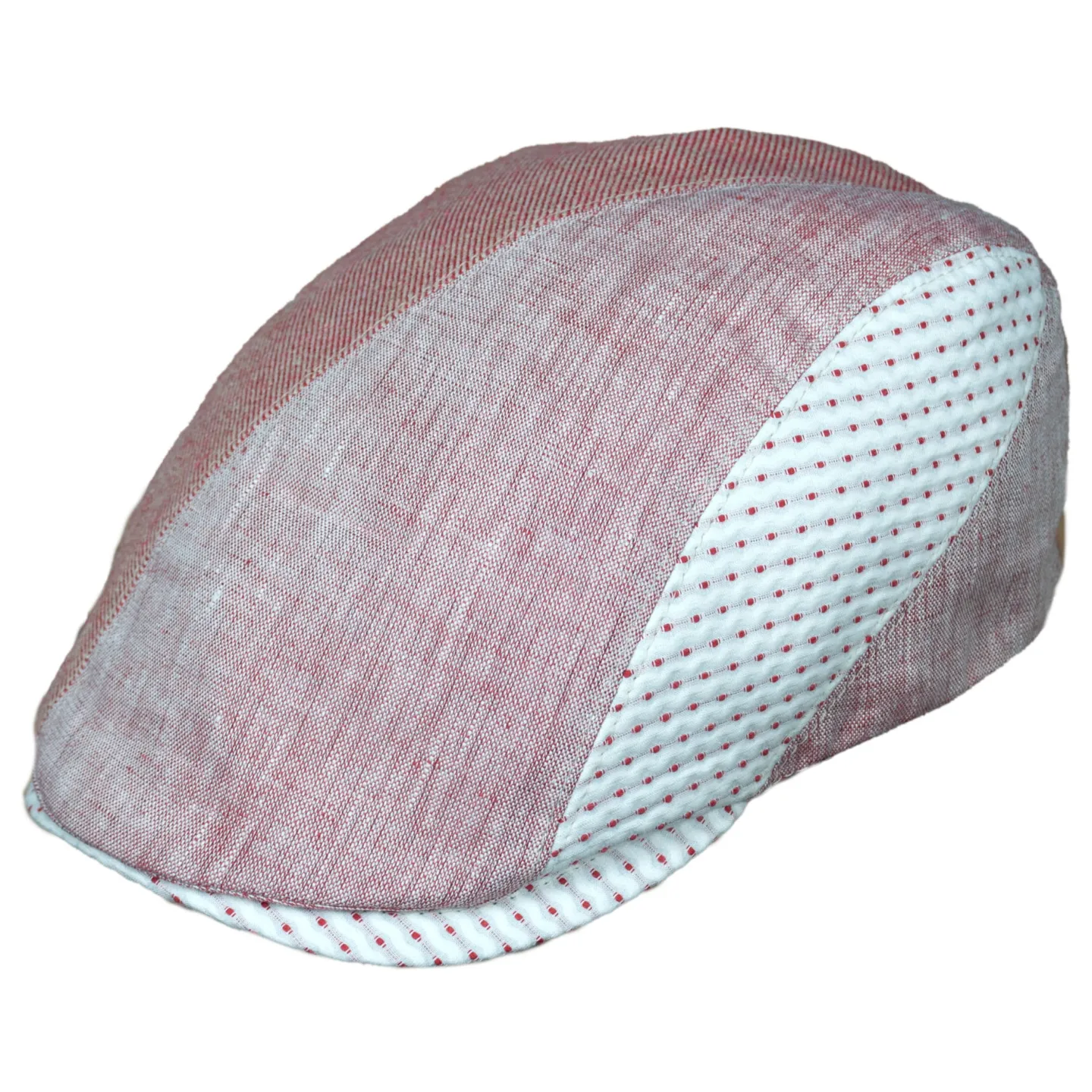 Casquette plate beige rosé Reference : 12338 | Chapellerie Traclet
