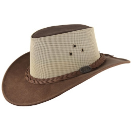 Darwin Traveller Hat Brown Leather - Scippis