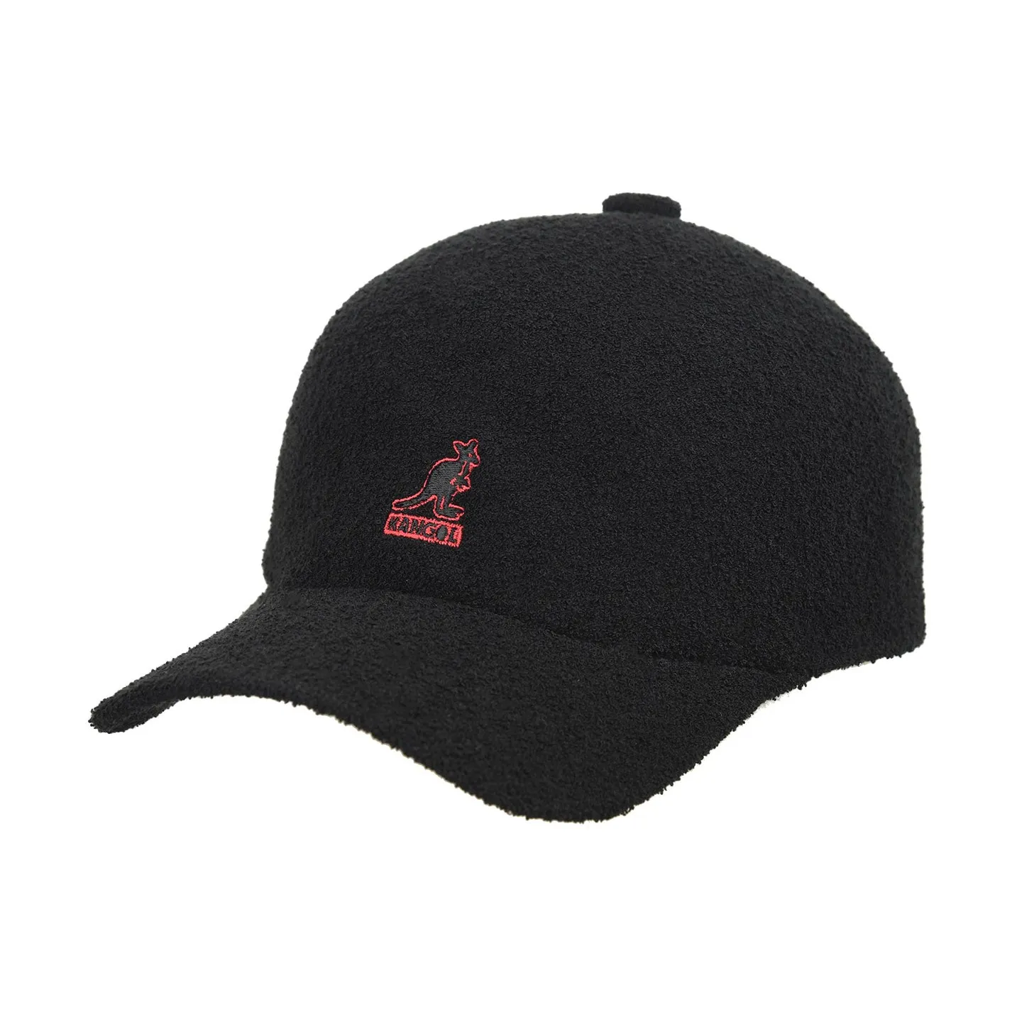 Casquette Bermuda Elastic Spacecap Noire - Kangol Référence : 19840| Chapellerie Traclet