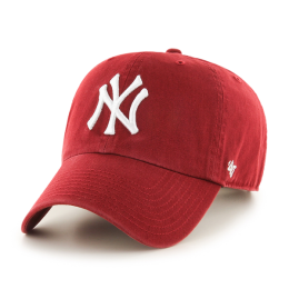 Casquette 47 CAP MLB NEW YORK YANKEES CLEAN UP RAZOR RED