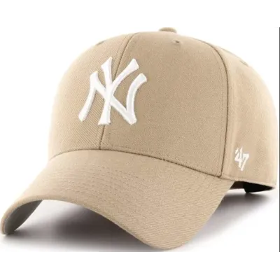 47 CAP MLB NEW YORK YANKEES MVP KHAKI Cap Reference: 19852| Chapellerie Traclet