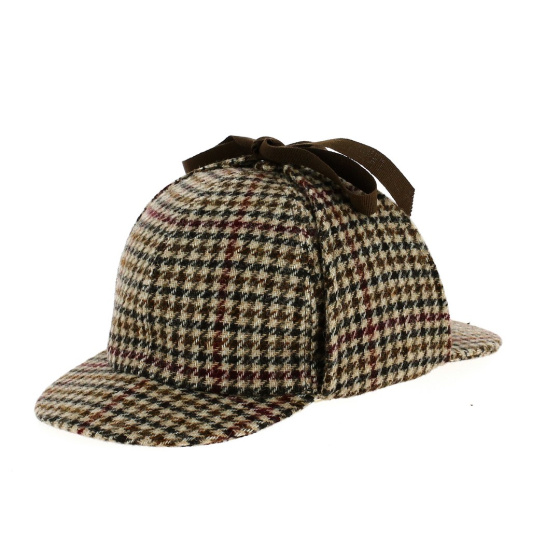 Casquette Sherlock Holmes Deerstalker -  Traclet Casquette Sherlock Holmes Deerstalker -  Traclet