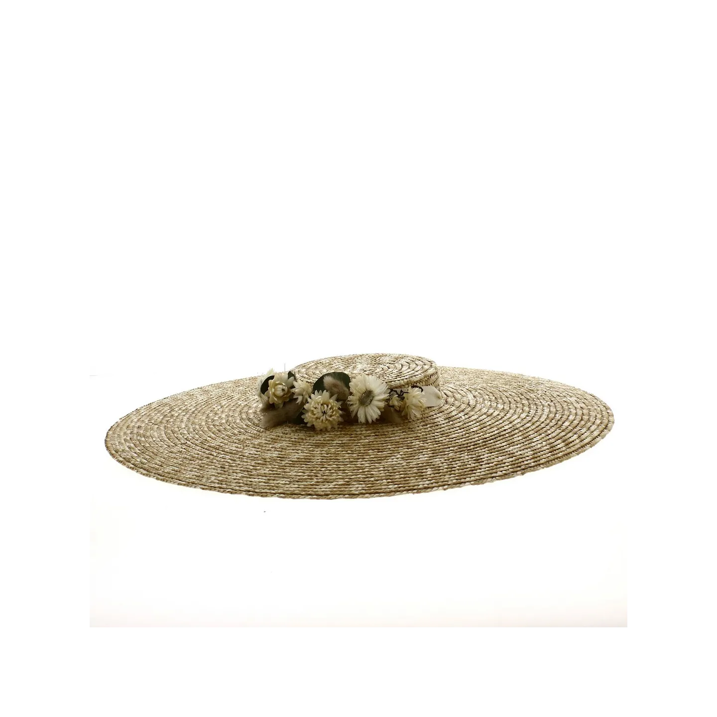Chapeau de paille Marceline Reference : 19858| Chapellerie Traclet