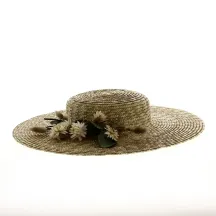 Grand Canotier Français Paille Naturelle - Traclet
