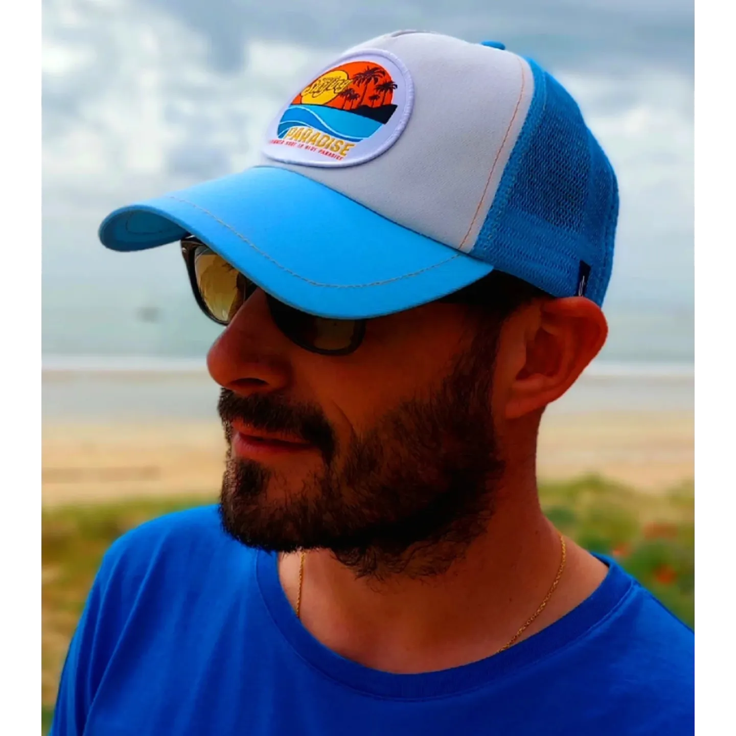 Surfing Paradise Trucker Cap - Le Chapoté Reference: 19883| Chapellerie Traclet