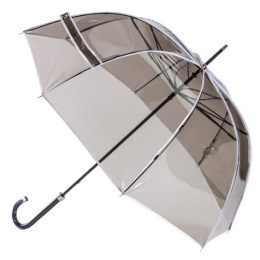 Transparent Smoked White Umbrella - Piganiol