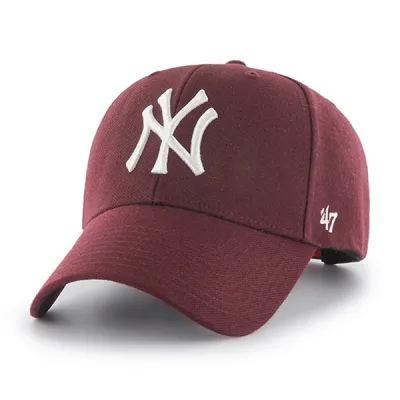 47 CAP MLB NEW YORK YANKEES DARK MAROON Reference: 19871| Chapellerie Traclet