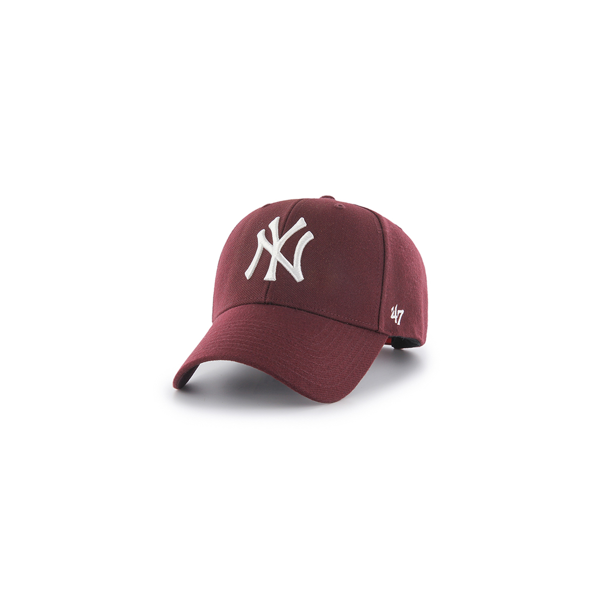 Cap 47 CAP MLB NEW YORK YANKEES DARK MAROON Reference : 19871 ...