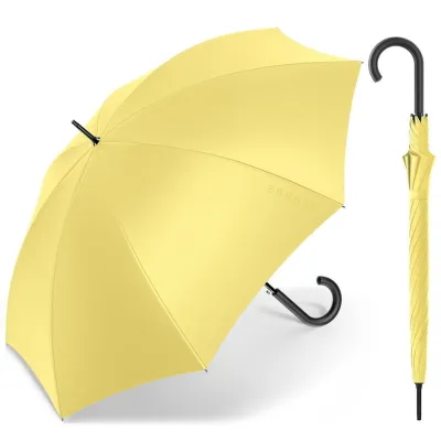 Long Walking Stick Umbrella Lemon Yellow - Esprit Reference: 19899 Traclet hat shop