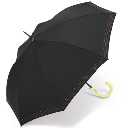 Black Rainbow Pop Long Walking Umbrella - Esprit