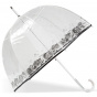 Kids' Clear Dome Umbrella with Jellyfish Print - Benetton