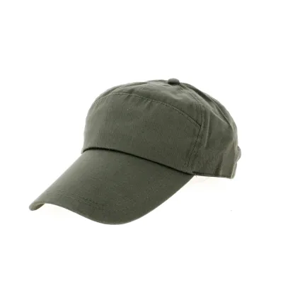 Very long visor cap - Taupe Cotton Baseball Cap with Long Visor - Traclet Reference: 9219 | Traclet Hat Shop