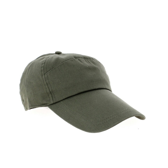 Casquette Baseball Coton Olive Longue Visière- Traclet Casquette Baseball Coton Olive Longue Visière- Traclet
