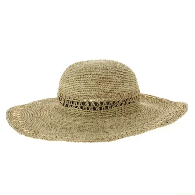 Capeline Elyne Paille Raphia Naturelle - Traclet