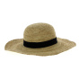 Latin Raffia Wide-Brimmed Hat - Traclet