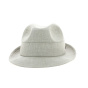 Traclet Beige Cotton and Linen Bucket Hat