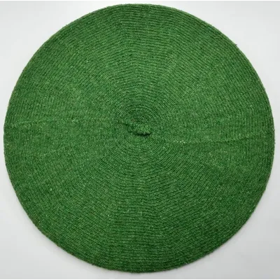 Béret Été Coton Soie & Lin Vert Cactus - Le Béret Français Reference : 19969| Chapellerie Traclet