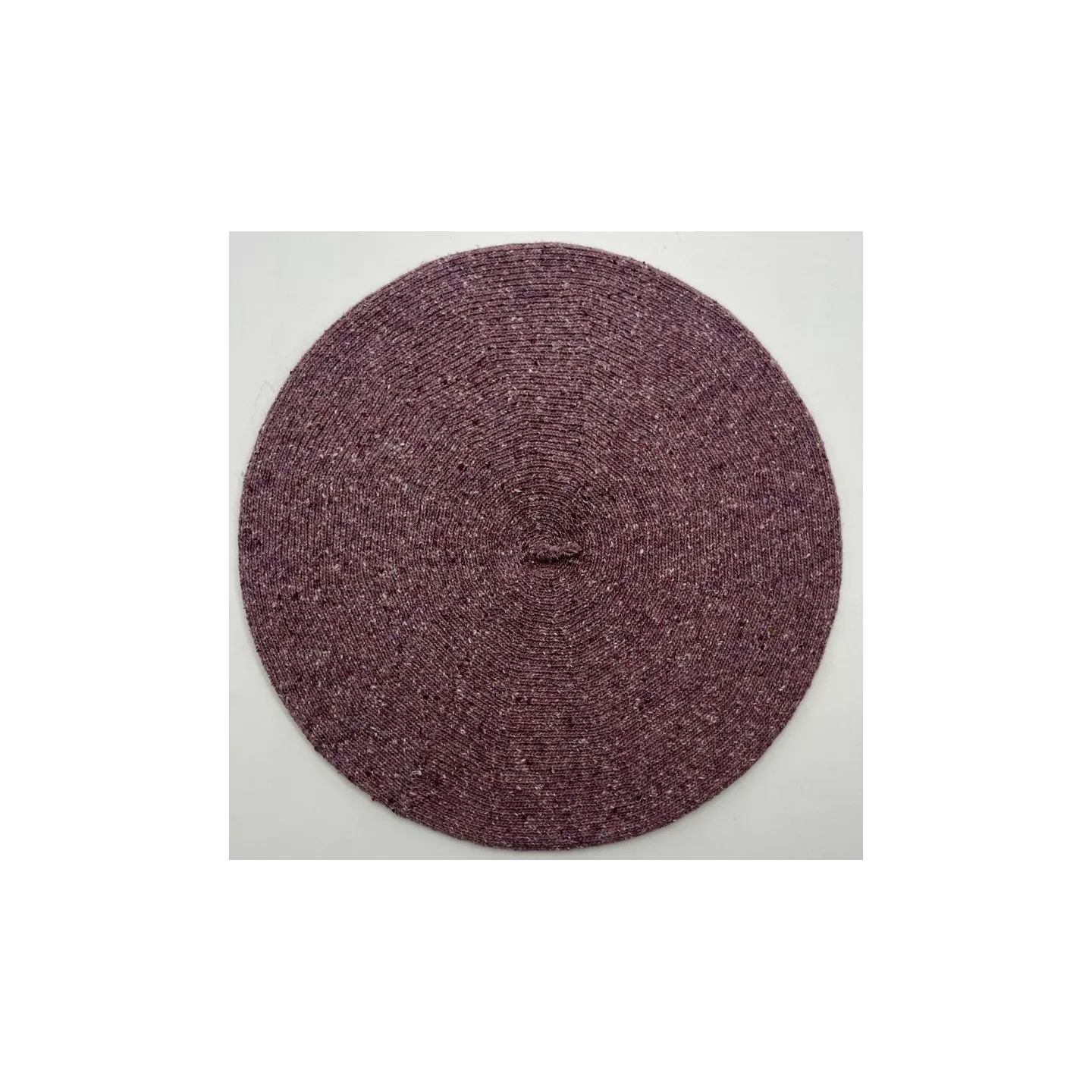 Summer Cotton, Silk & Linen Beret in Lavender - Le Béret Français  Reference: 19970| Chapellerie Traclet