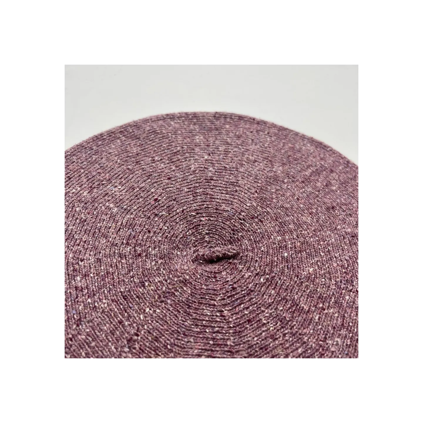 Béret Été Coton Soie & Lin Lavande - Le Béret Français  Reference : 19970| Chapellerie Traclet