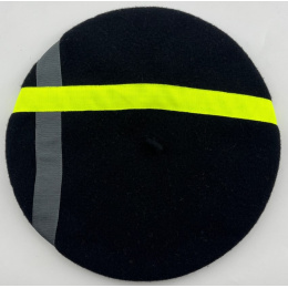 Classic Black Beret with Ribbons - Le Béret Français