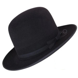 Akubra Black Fur Felt Campdraft Hat