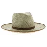Chapeau de jardin en paille naturel made in france