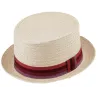 Chapeau Demi Haut de Forme Niccolò Paille - Traclet   Reference : 19981| Chapellerie Traclet