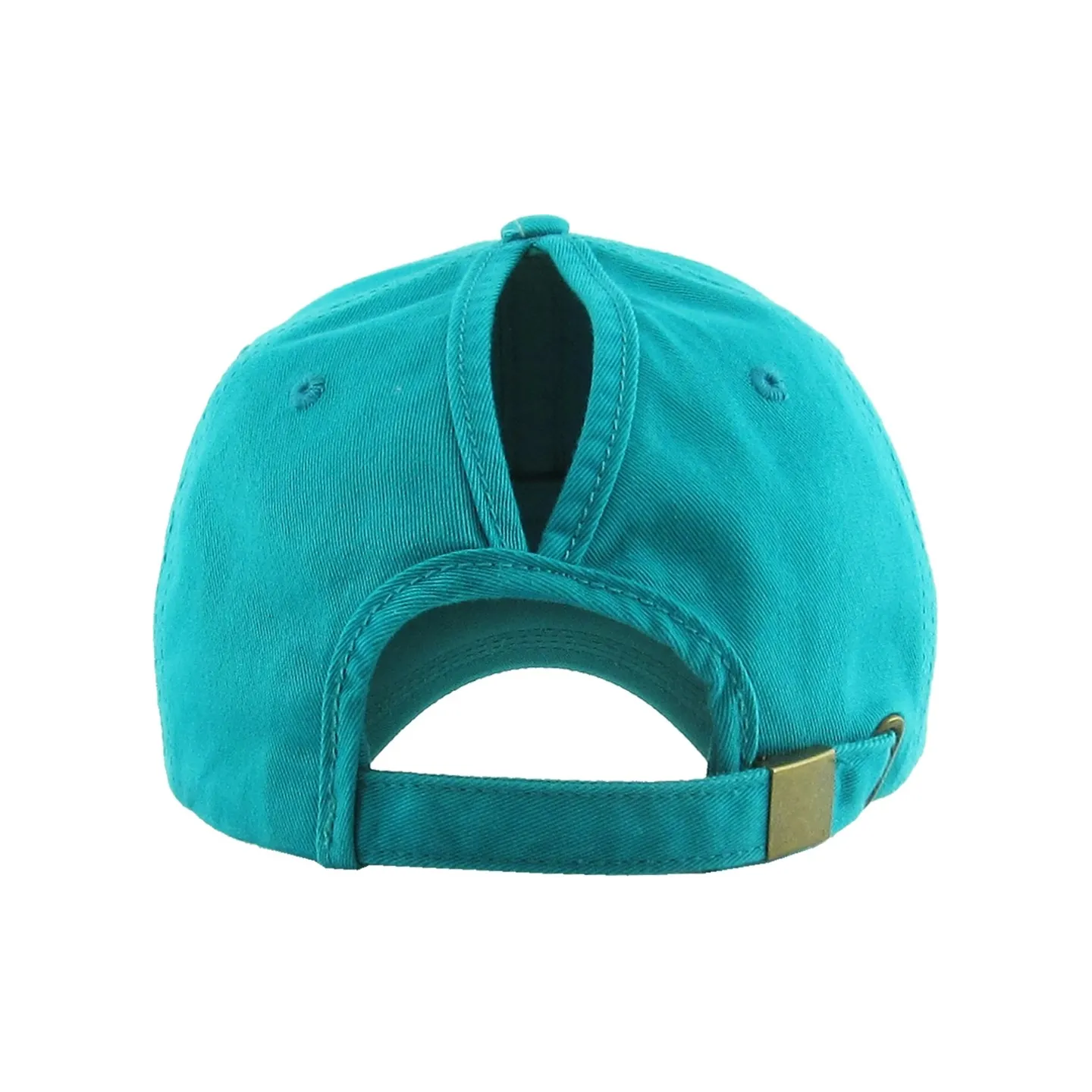 Casquette Baseball Femme Ponytail Turquoise - Traclet  Reference : 19984| Chapellerie Traclet