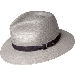Panama Traveller Brooks Grey Hat - Bailey