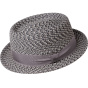 Grey Waits Porkpie Hat - Bailey