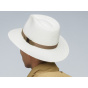 Oswego Natural Paper Panama Fedora Hat - Bailey
