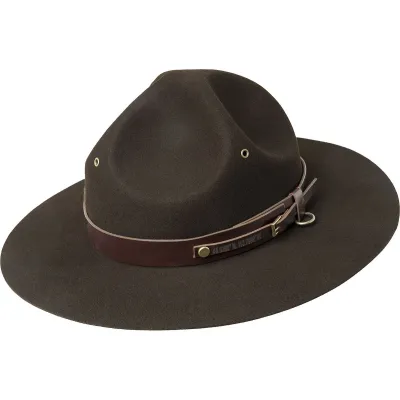 Chapeau Scout Montana Feutre Laine Marron - Bailey