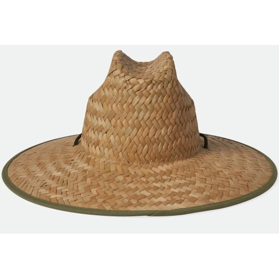 Traveller Crest Lifeguard Sun Straw Hat - Brixton